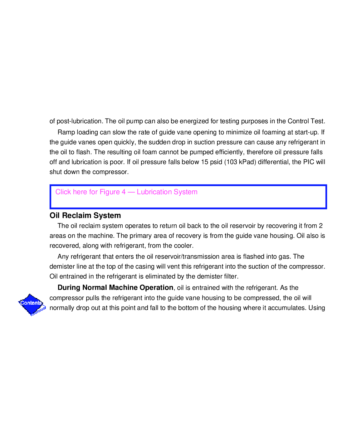 Carrier PC211 specifications Click here for Lubrication System 