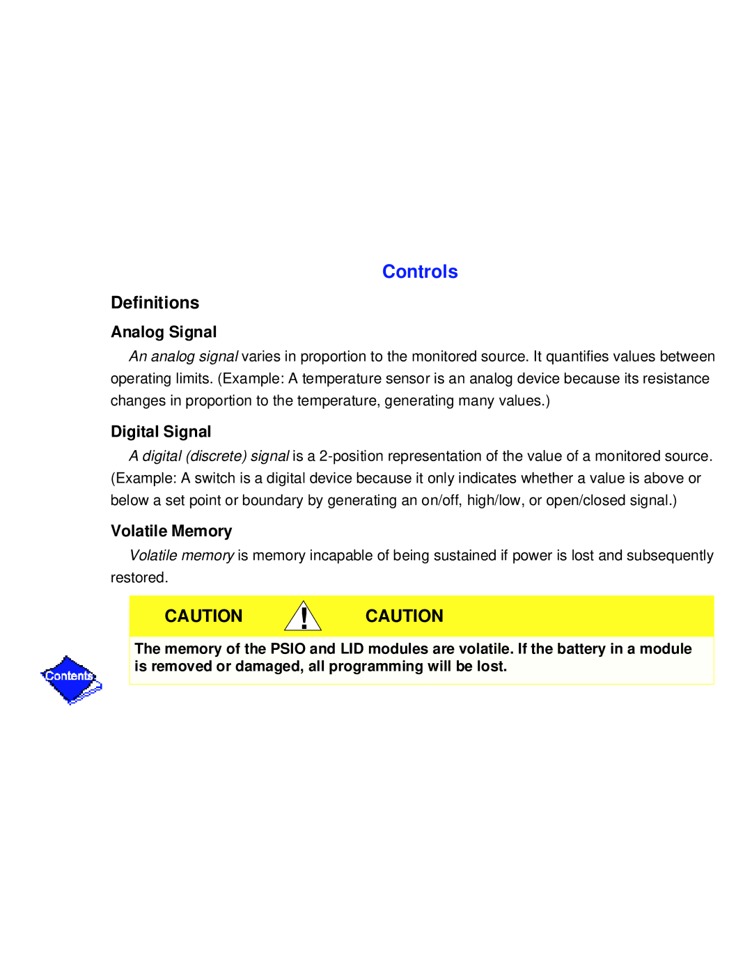 Carrier PC211 specifications Controls, Digital Signal 