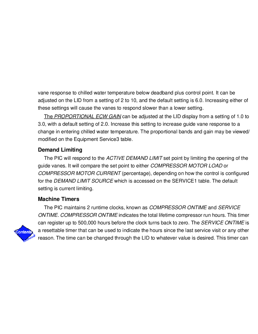 Carrier PC211 specifications Demand Limiting 