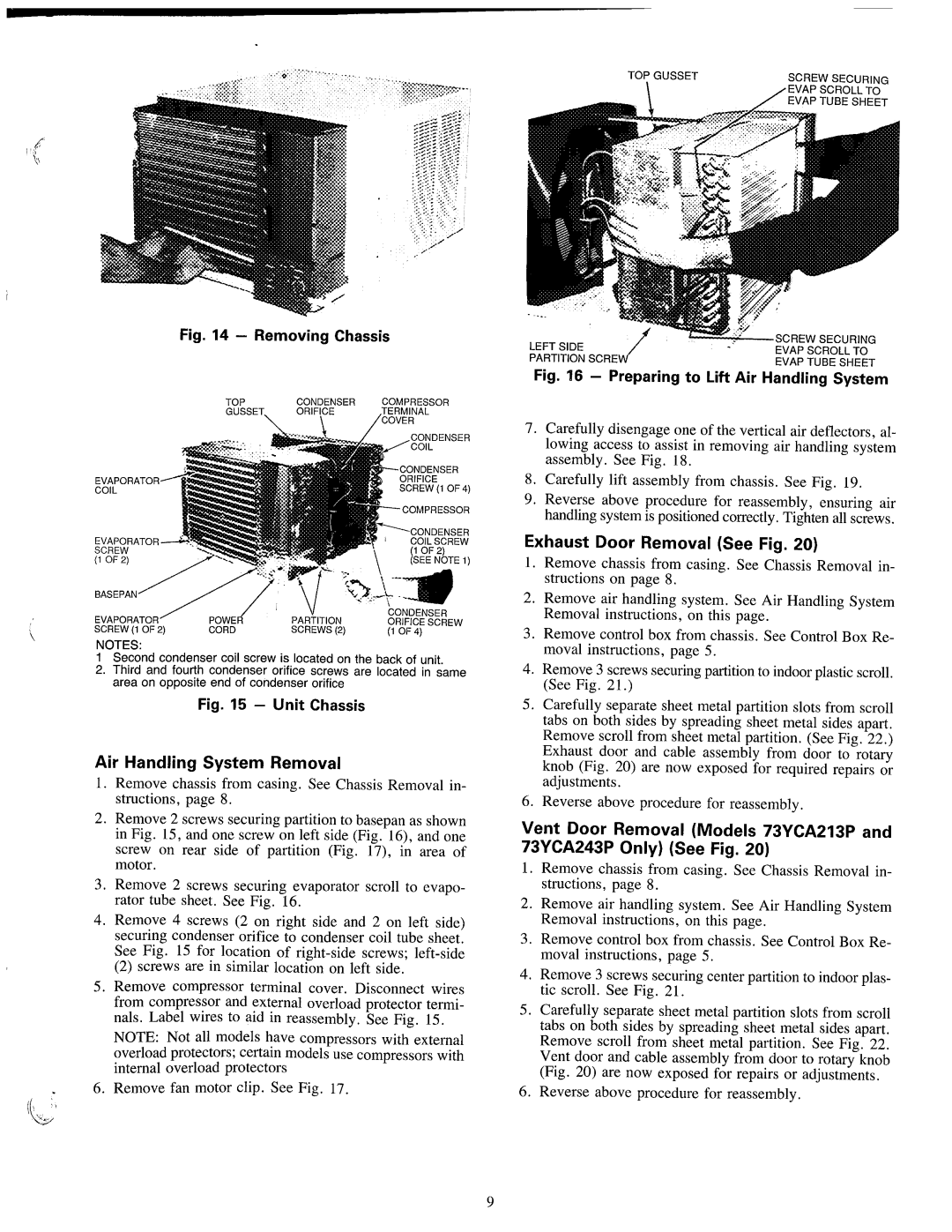 Carrier 73X, Y manual 