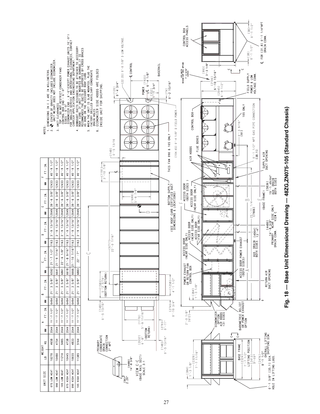 Carrier 48ZT, ZN030-105, ZW, Z6, Z8075-105, 48ZG installation instructions A48-8451 