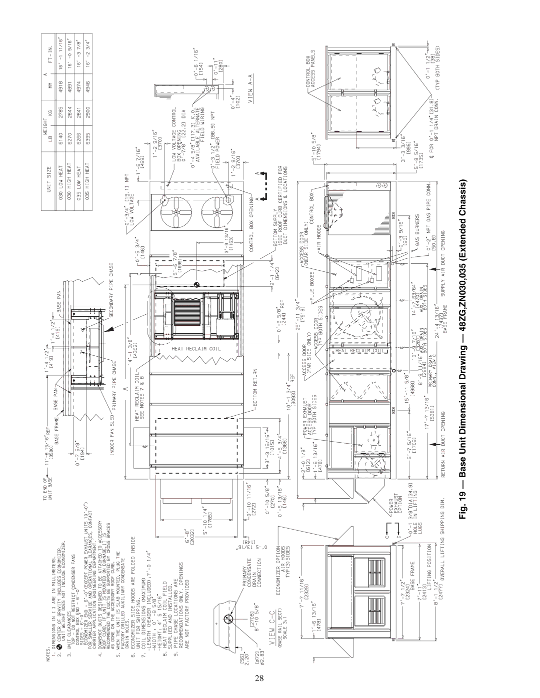 Carrier Z8075-105, ZN030-105, ZW, Z6, 48ZT, 48ZG installation instructions 