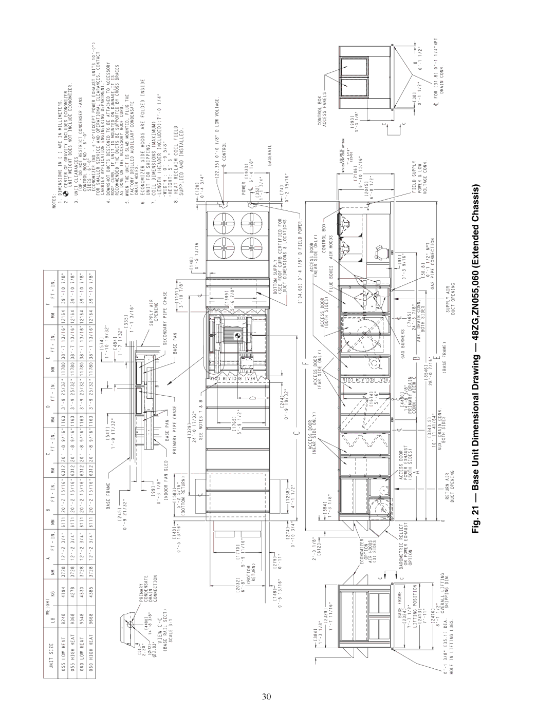 Carrier ZN030-105, ZW, Z6, 48ZT, Z8075-105, 48ZG installation instructions A48-8452 