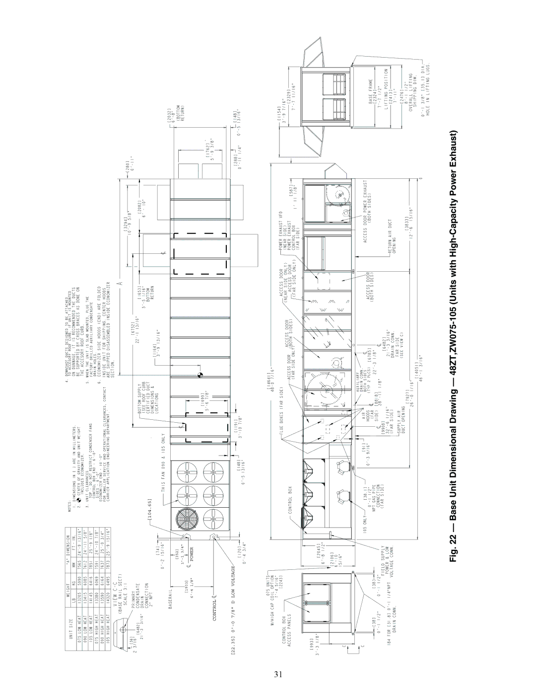 Carrier ZW, ZN030-105, Z6, 48ZT, Z8075-105, 48ZG installation instructions A48-8453 