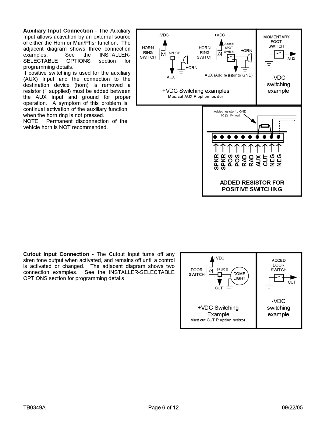 Carson LCS-7-01 manual Added Resistor for 