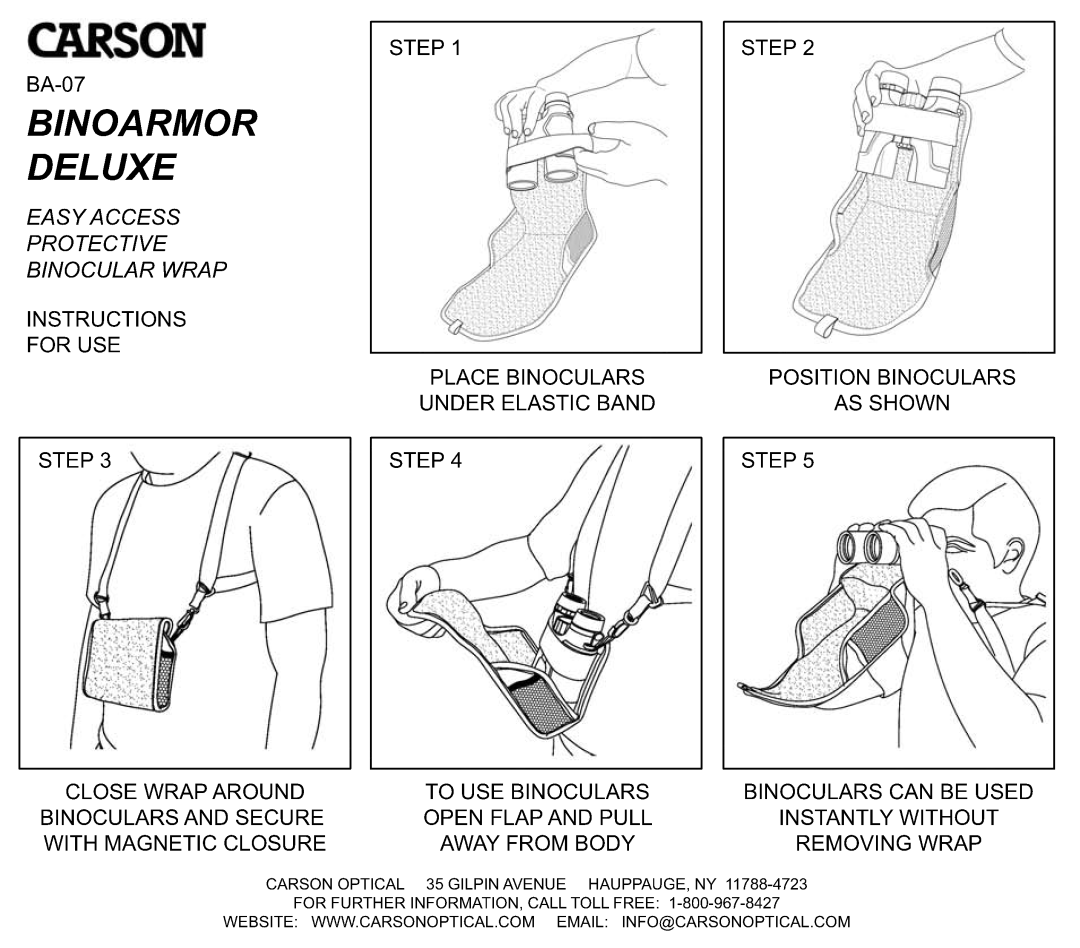 Carson Optical BA-07 manual 