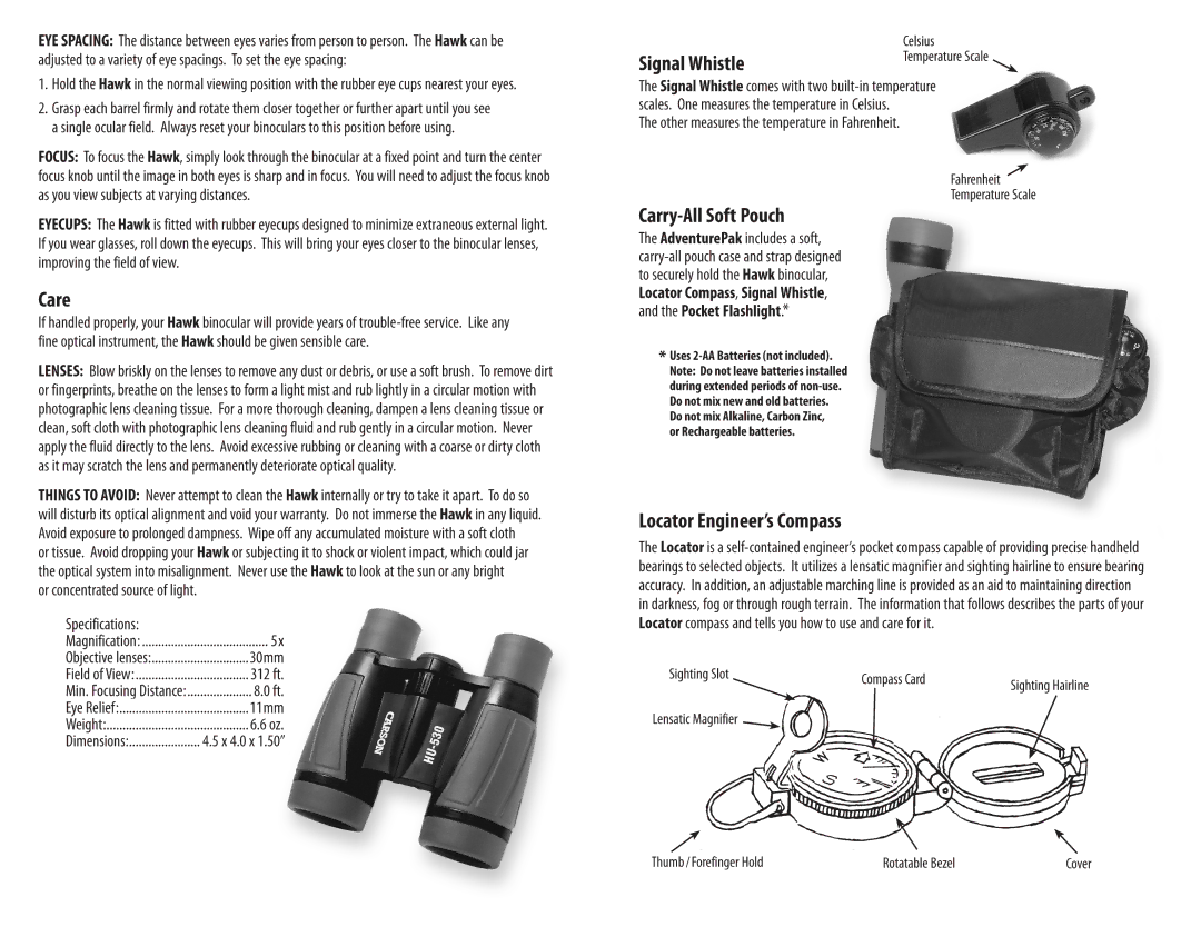 Carson Optical SBC SC368 manual 