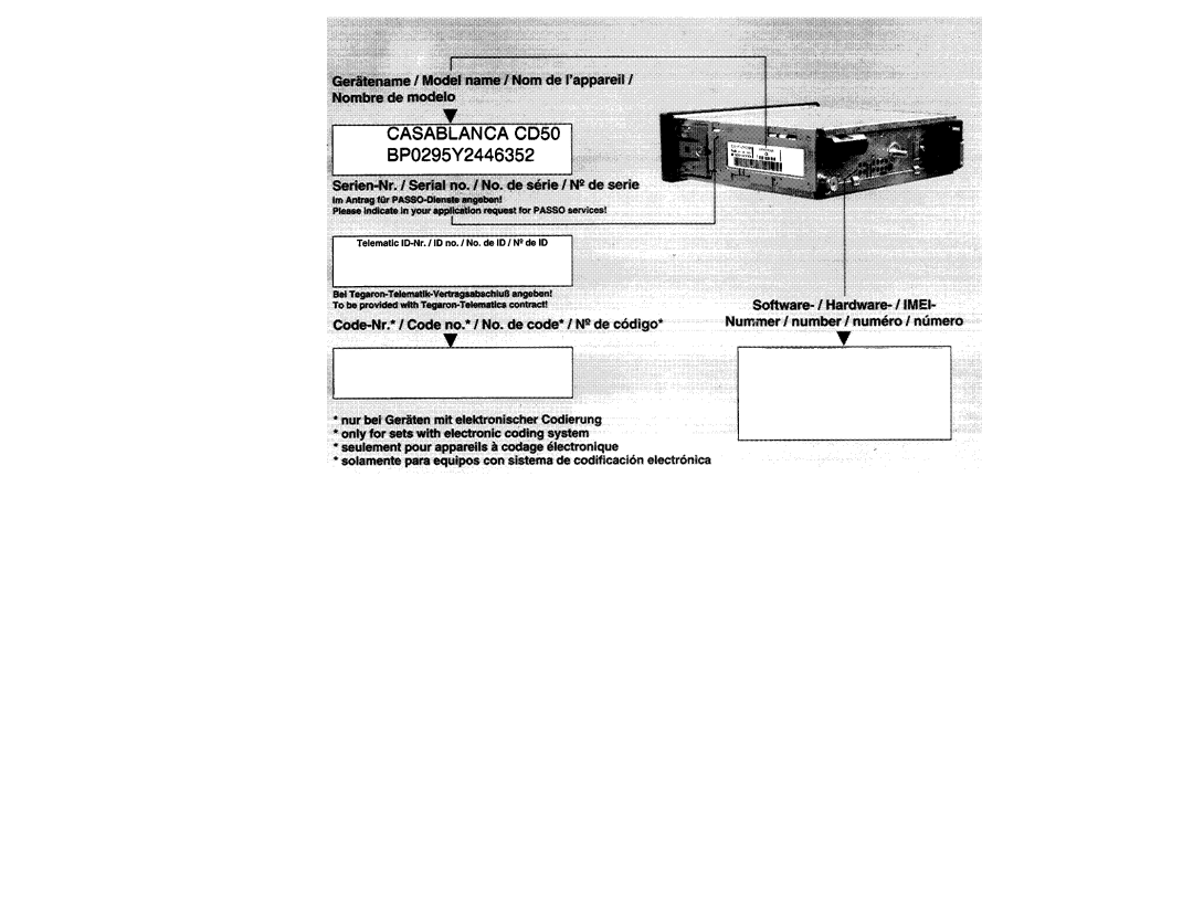 Casablanca Fan Company CD50 operating instructions 