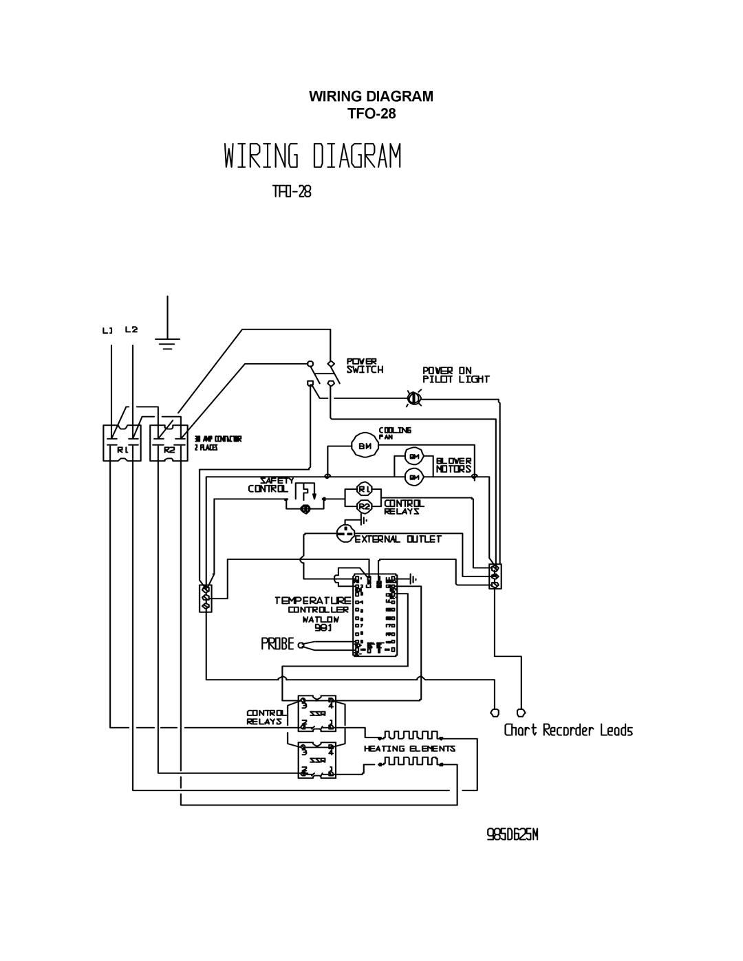 Cascade TVO-5, TFO-5, TFO-10, TVO-1, TVO-2, TFO-3 manual TFO-28 