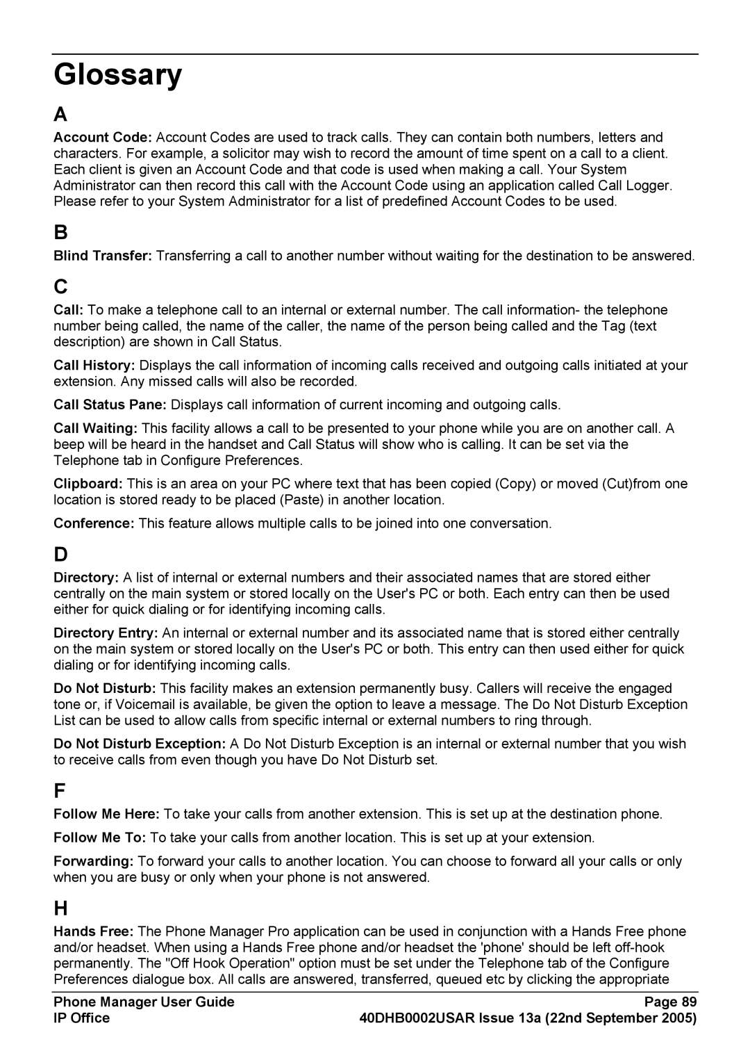 Casio 40DHB0002USAR manual Glossary 