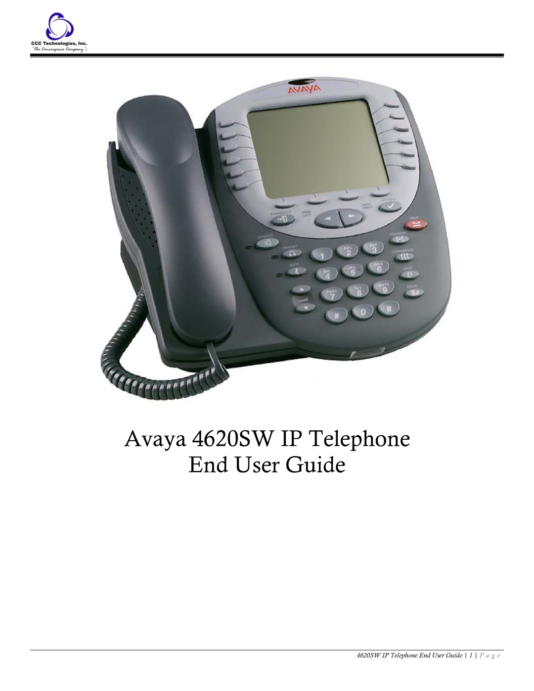 Casio manual Avaya 4620SW IP Telephone End User Guide 