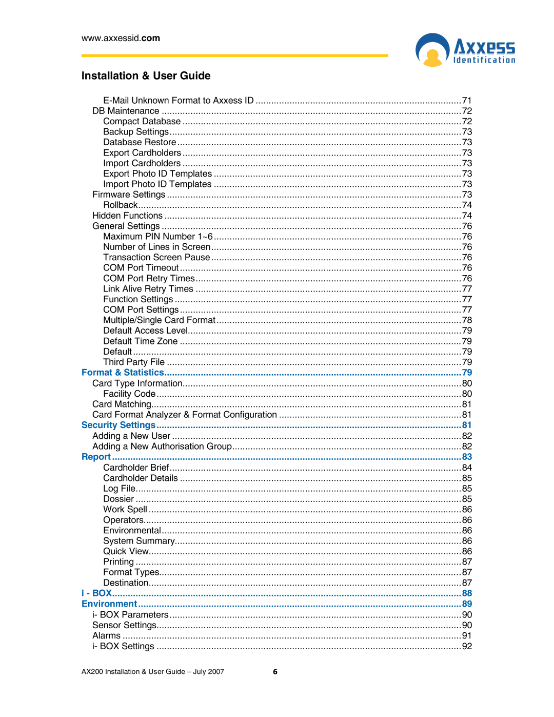 Casio AX200 manual Rollback 