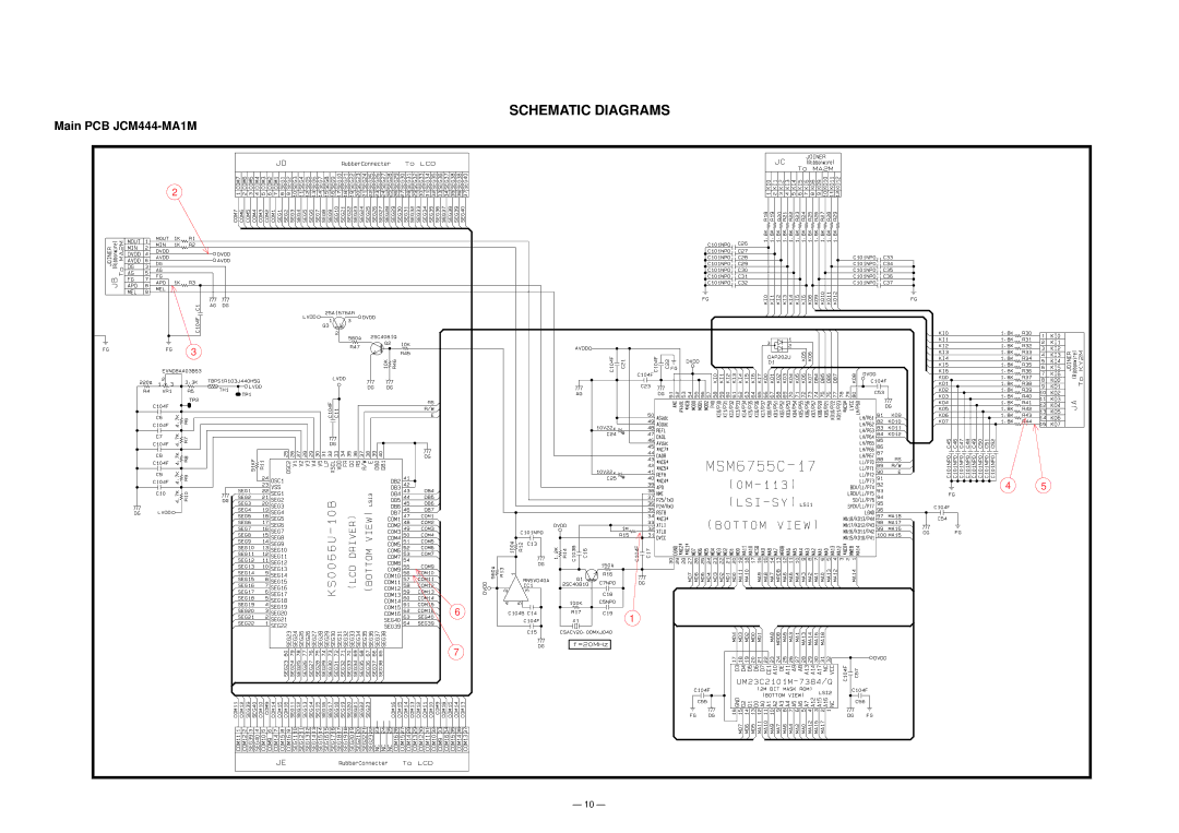 Casio casio electronic keyboard manual Schematic Diagrams 