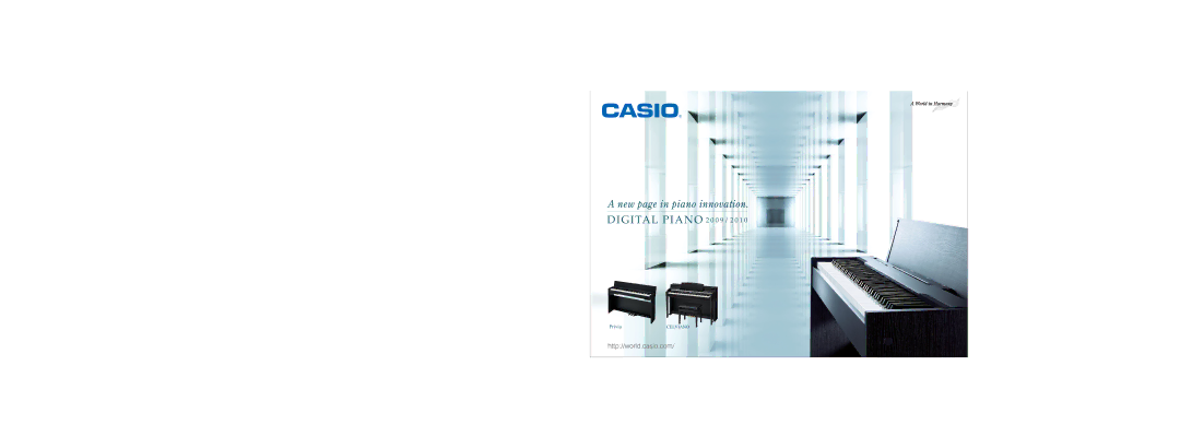 Casio CDP-100 specifications New page in piano innovation 