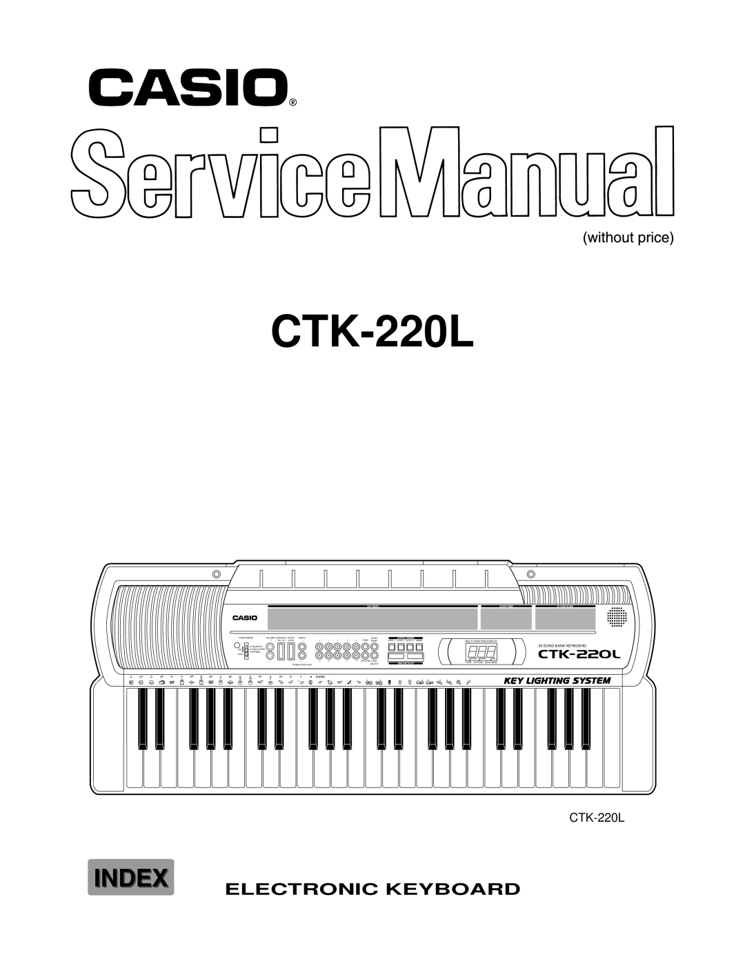 Casio CTK-220L manual 