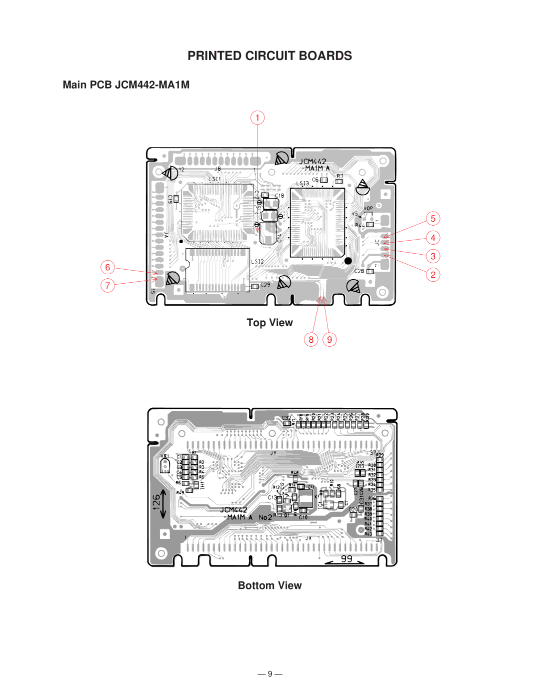 Casio CTK-401 manual Printed Circuit Boards 