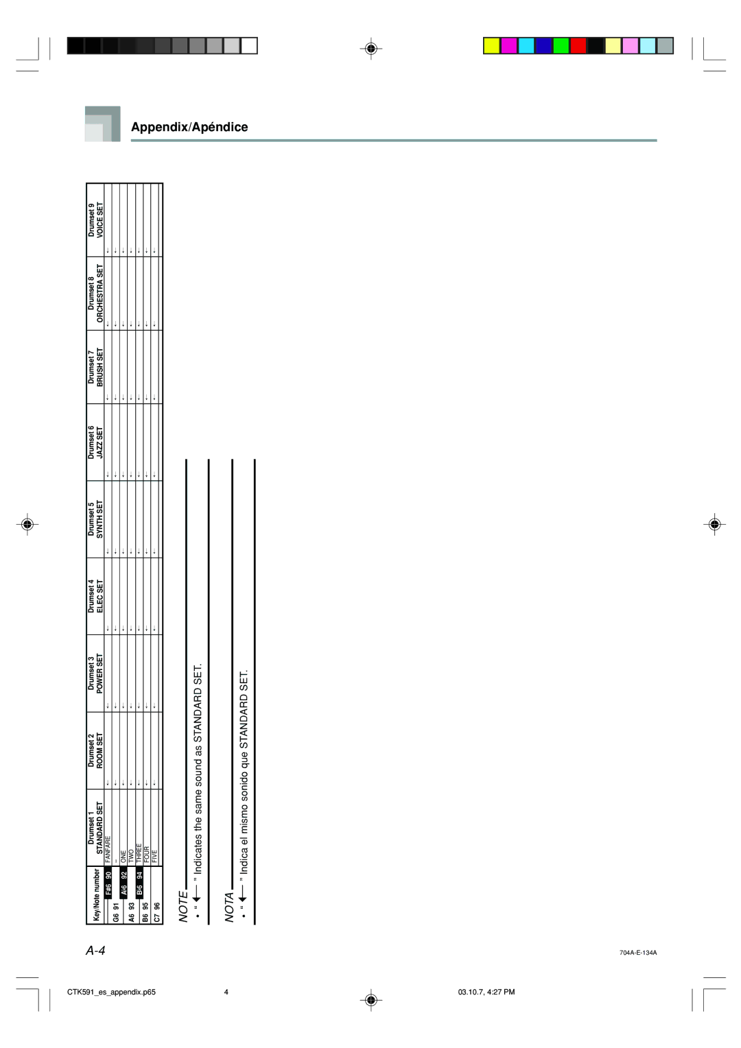 Casio CTK-593, CTK-591 manual Set 