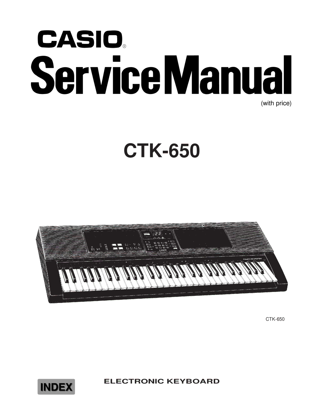 Casio CTK-650 manual 