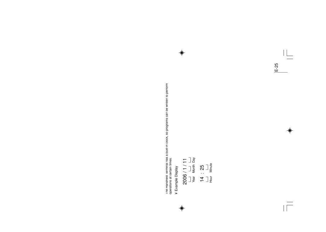 Casio DT-930 manual About the LCD Screen, 2006 / 1, Built-in Clock 