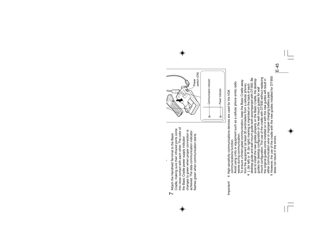 Casio DT-930 manual To electrical outlet 