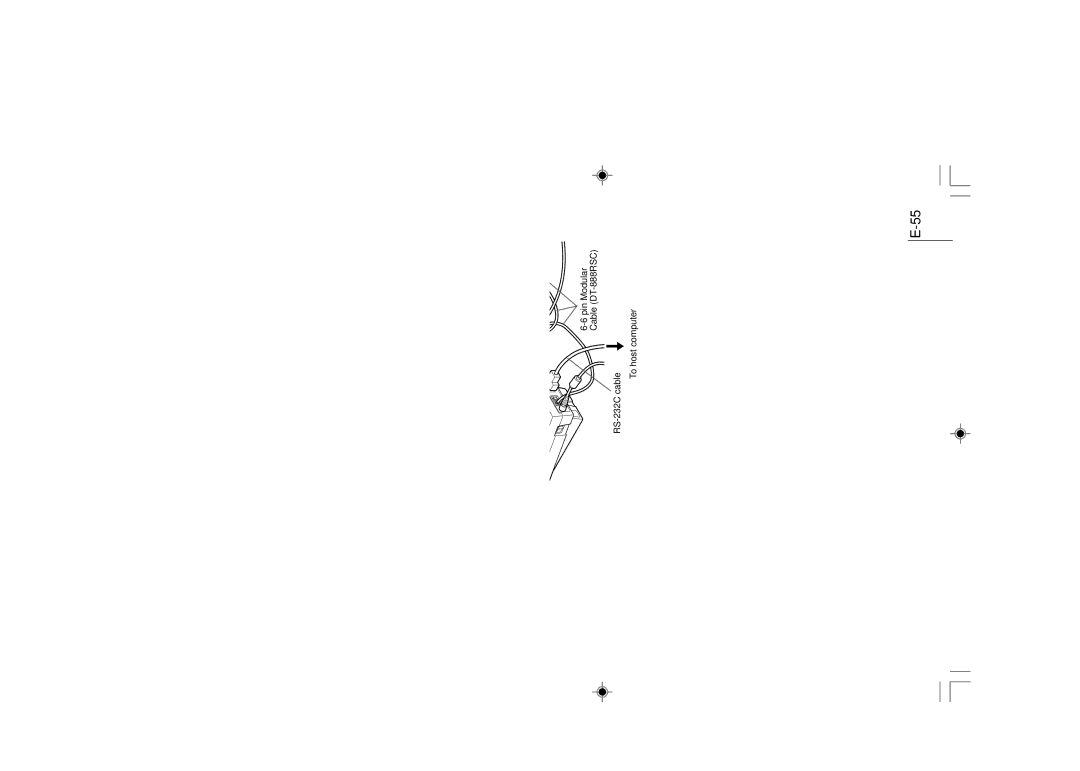 Casio DT-930 manual Serial Connection of Multiple Satellite Cradles, Connections 