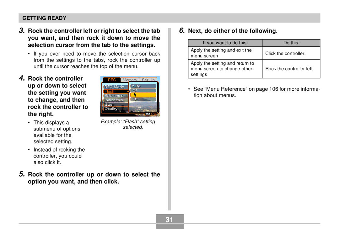 Casio EX-S2/EX-M2 manual Next, do either of the following 