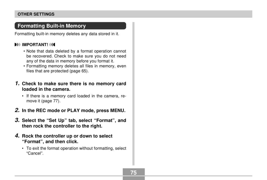 Casio EX-S2/EX-M2 manual 