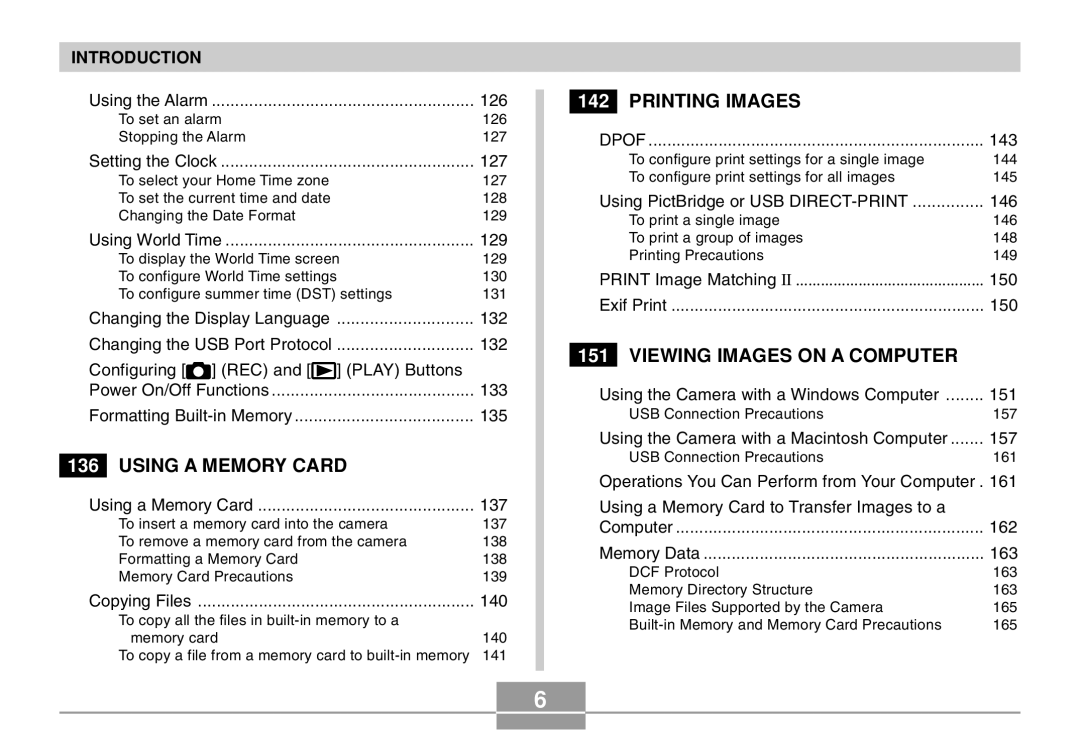 Casio EX-Z30 manual Using a Memory Card 