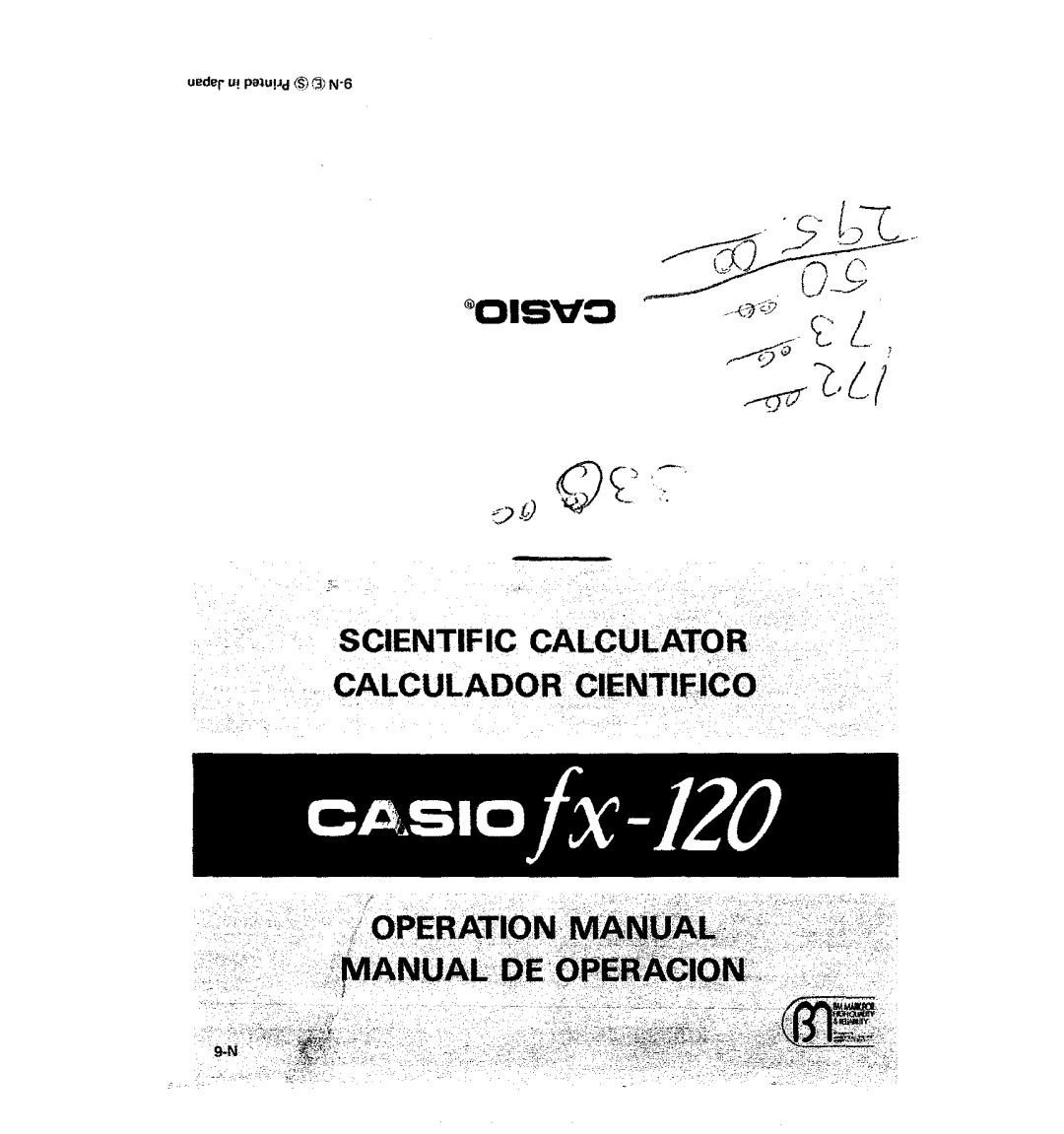 Casio fx-120 operation manual Oisvo 