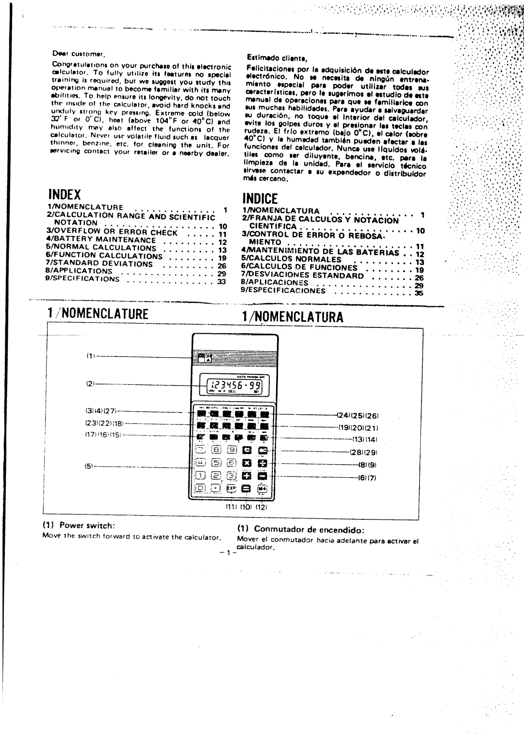 Casio fx-80 manual 