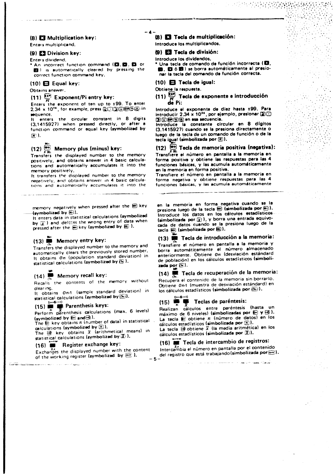 Casio fx-80 manual 