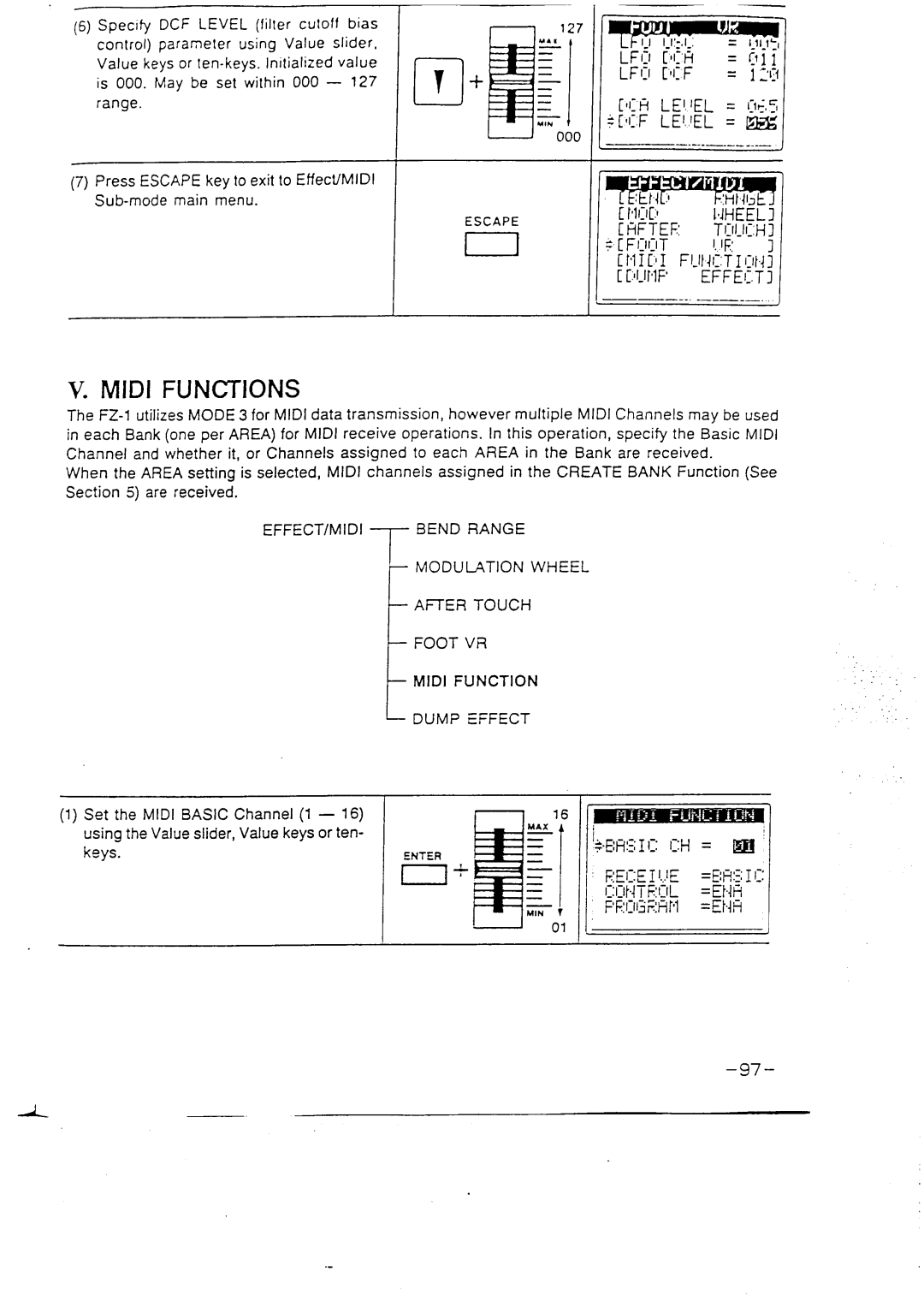 Casio FZ-1 manual 