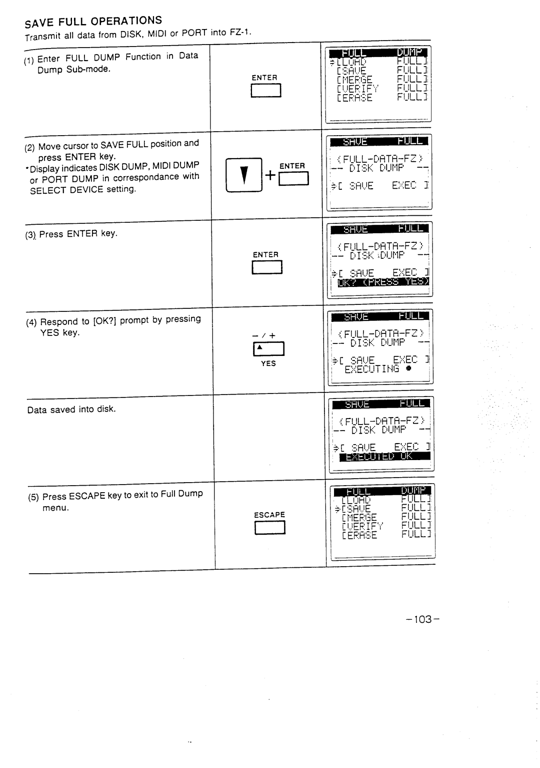 Casio FZ-1 manual 