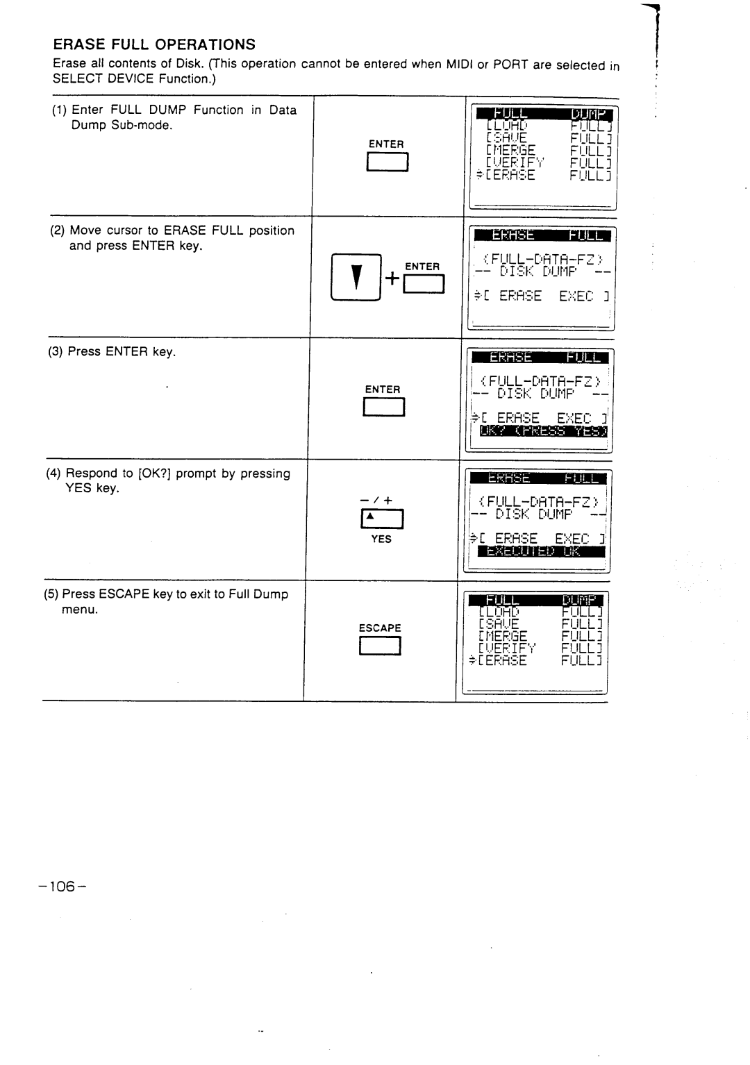 Casio FZ-1 manual 