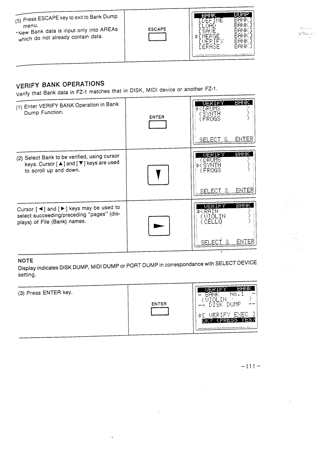 Casio FZ-1 manual 