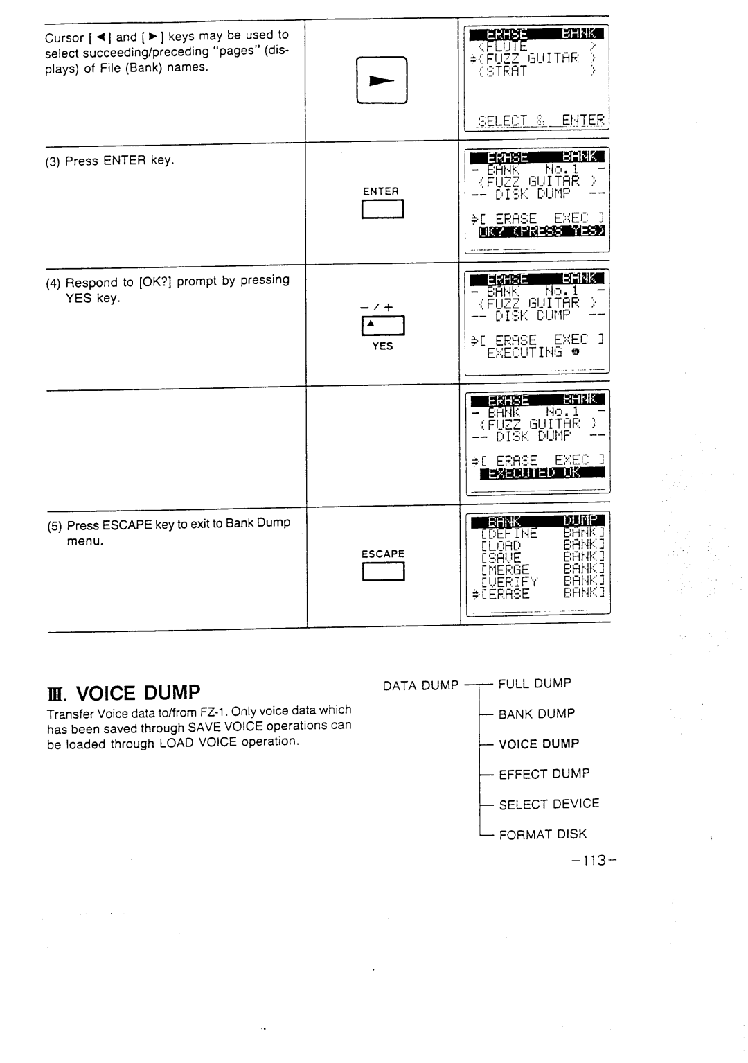 Casio FZ-1 manual 