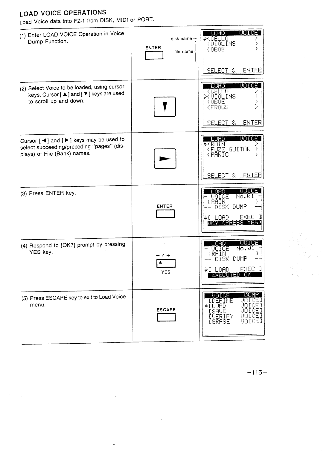 Casio FZ-1 manual 