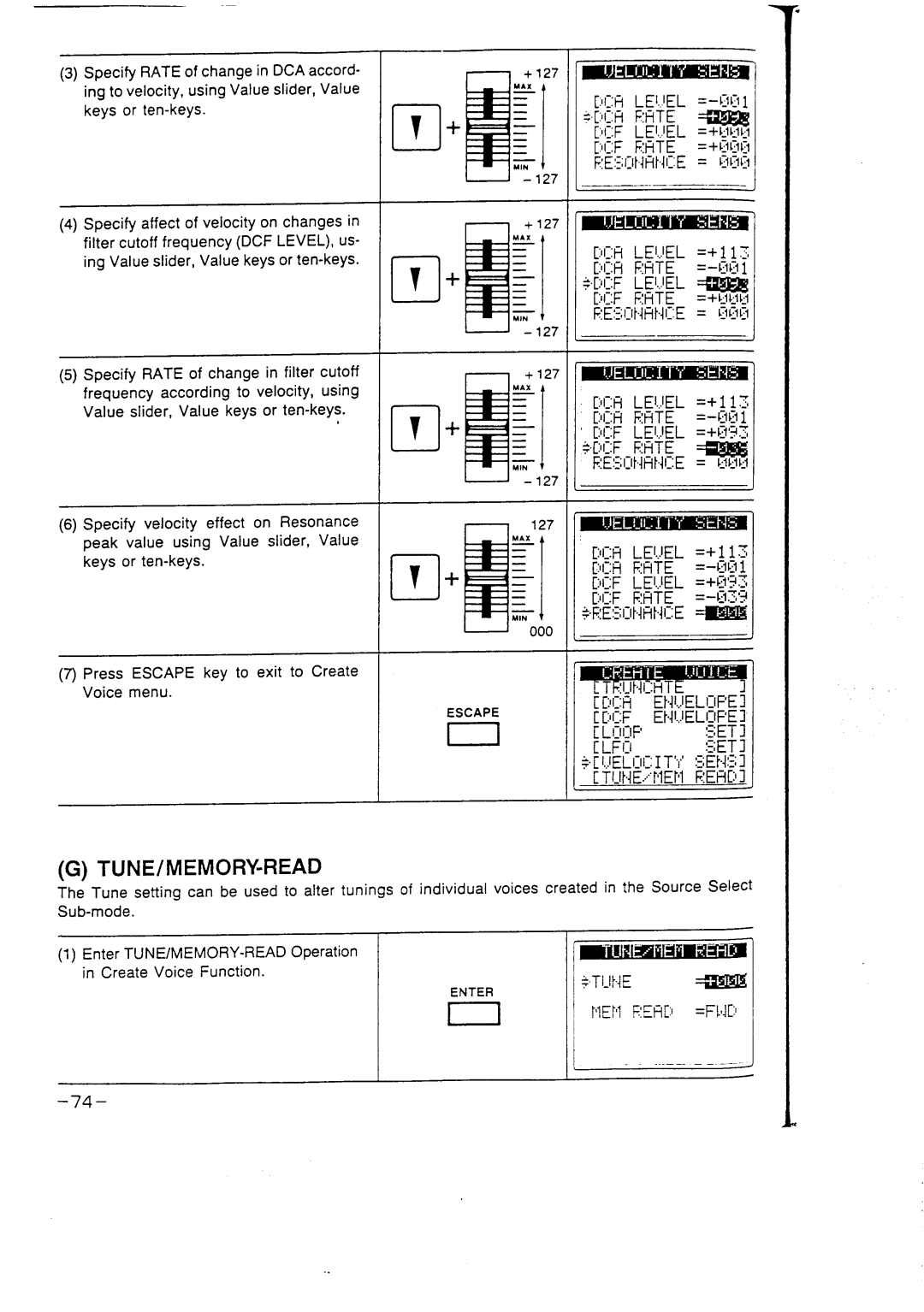 Casio FZ-1 manual 