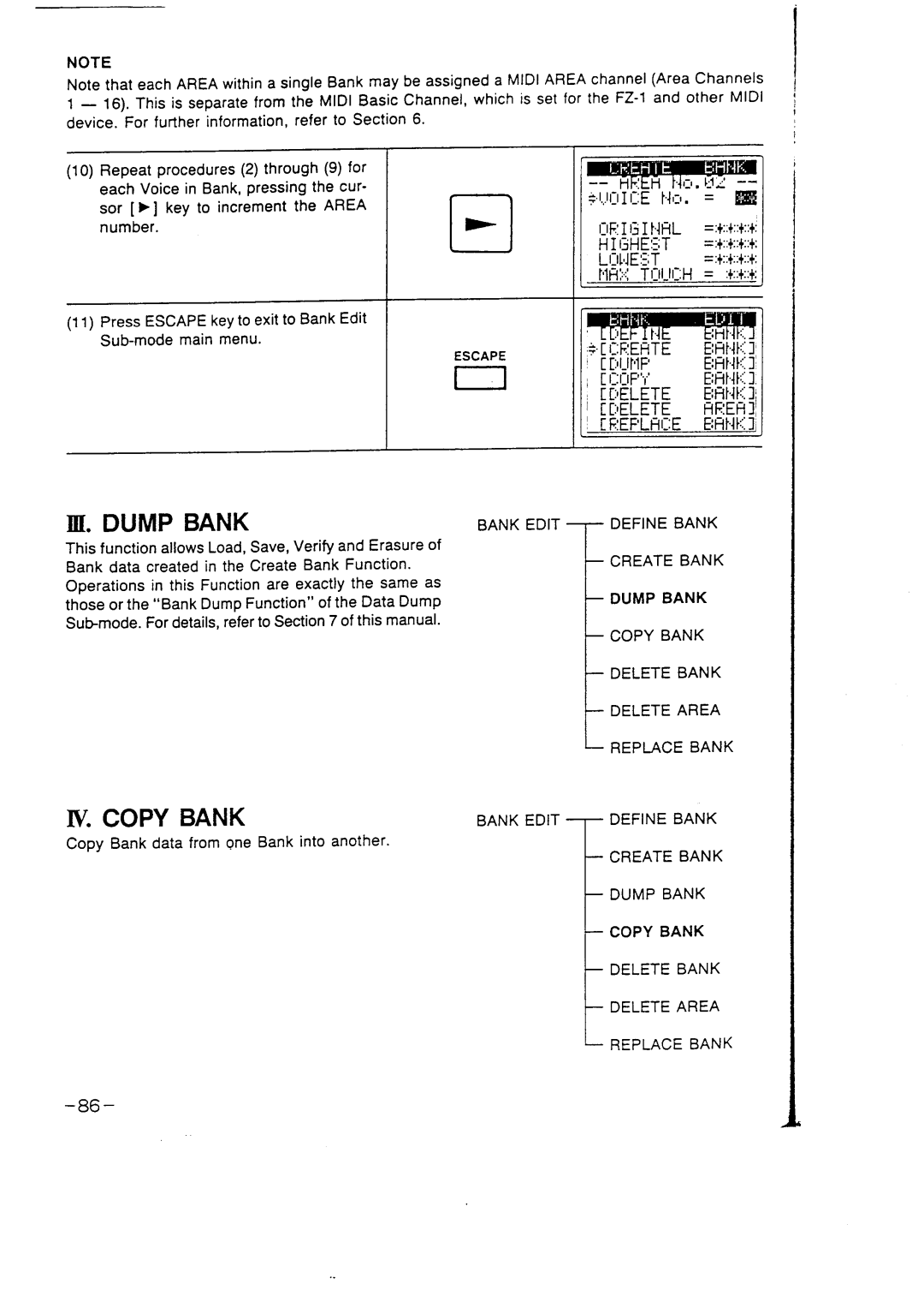 Casio FZ-1 manual 