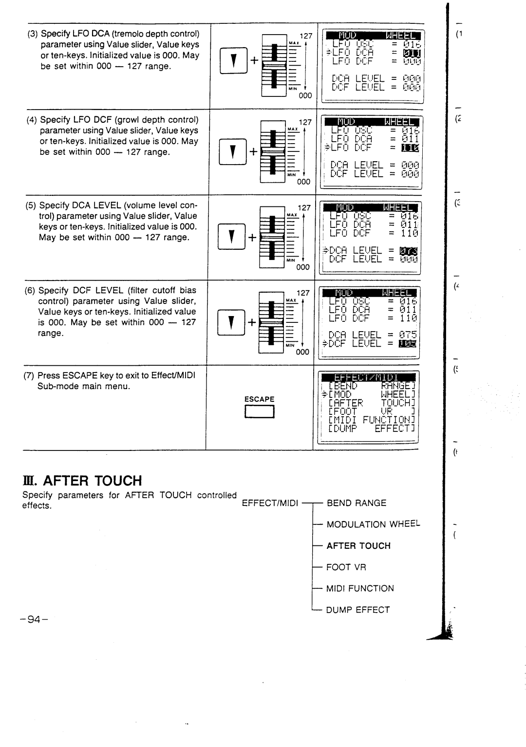 Casio FZ-1 manual 