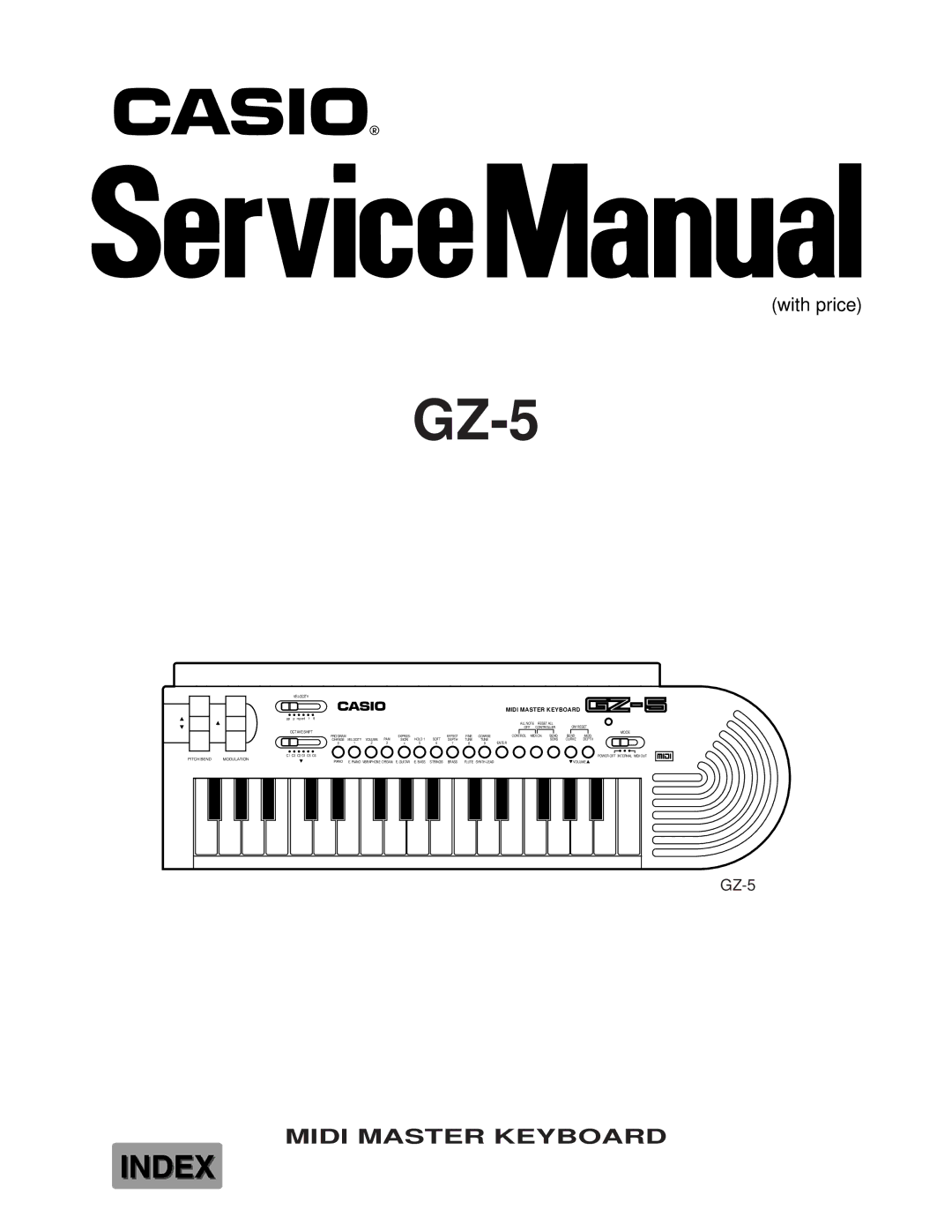 Casio GZ-5 manual 