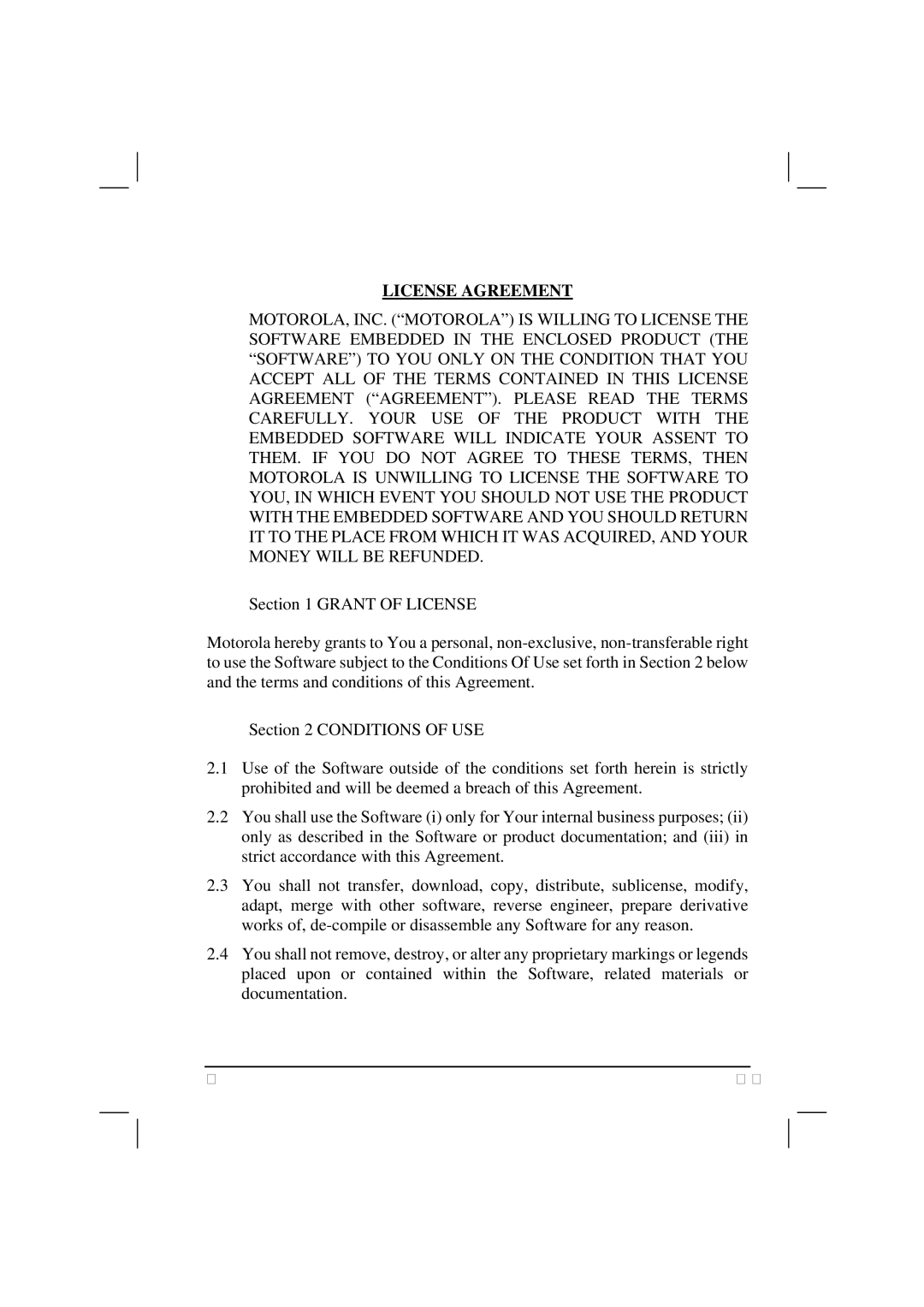 Casio HK1223 owner manual License Agreement 