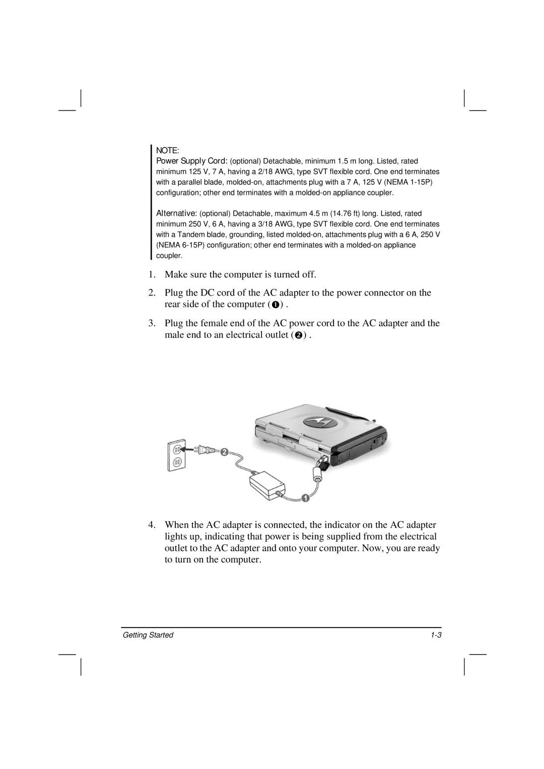 Casio HK1223 owner manual Getting Started 