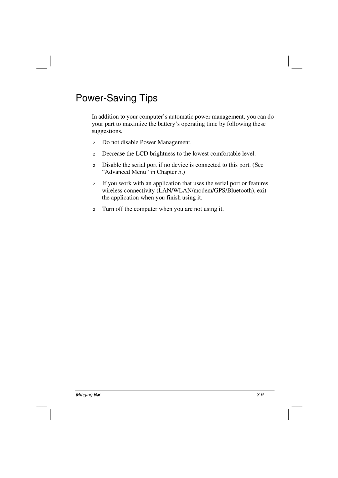 Casio HK1223 owner manual Power-Saving Tips 