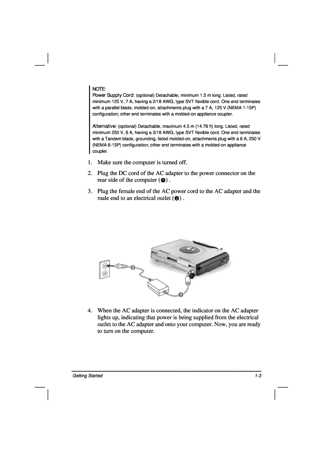 Casio HK1223 owner manual Make sure the computer is turned off 