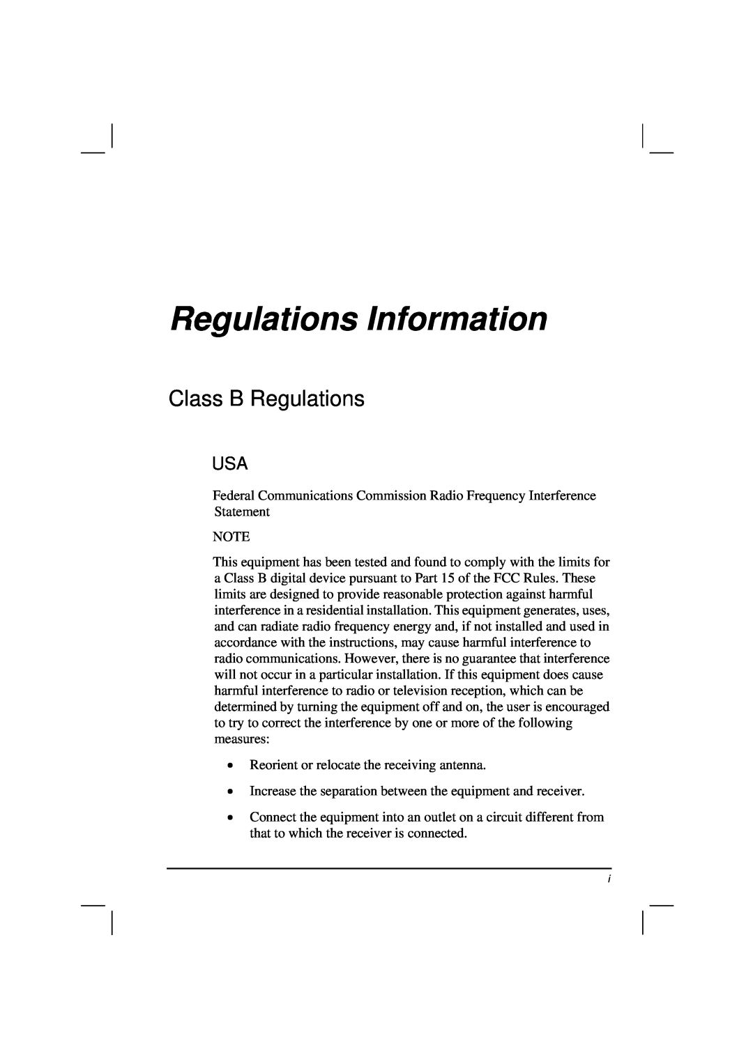 Casio HK1223 owner manual Regulations Information, Class B Regulations 