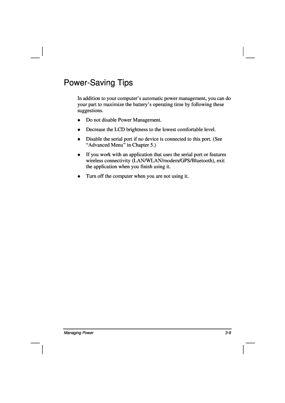 Casio HK1223 owner manual Power-Saving Tips 