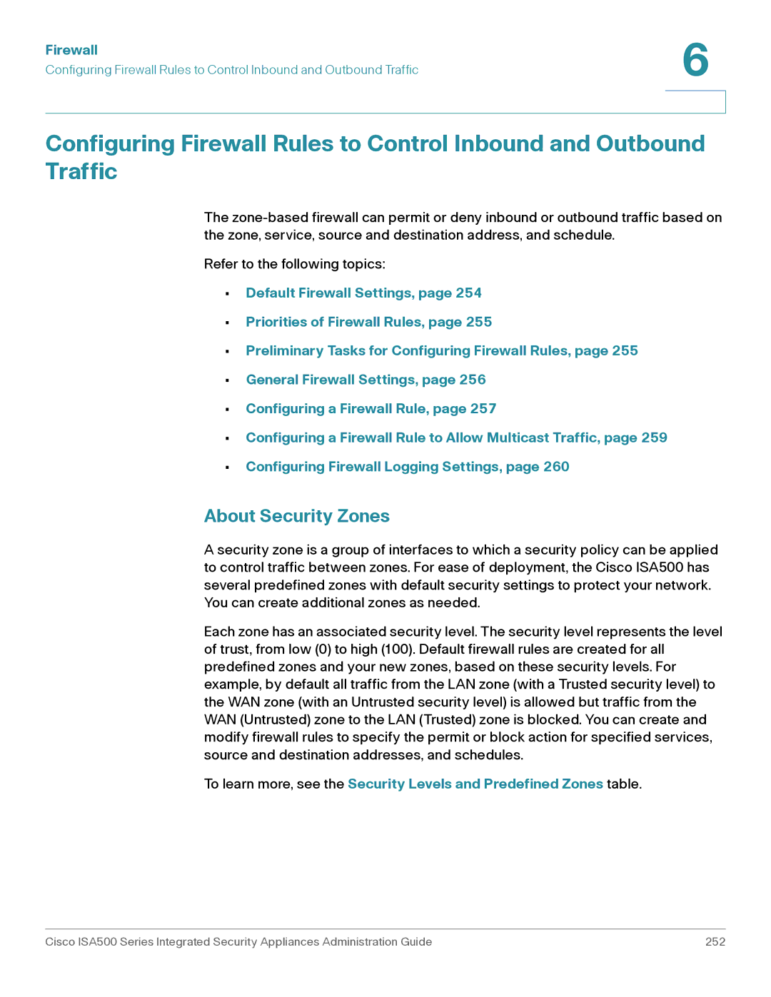 Casio ISA550WBUN3K9 manual About Security Zones, Firewall 