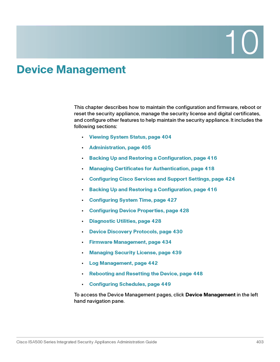 Casio ISA550WBUN3K9 manual Device Management 