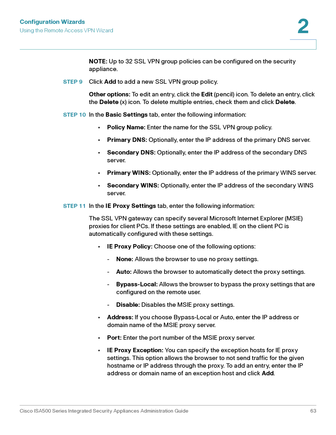 Casio ISA550WBUN3K9 manual Configuration Wizards 